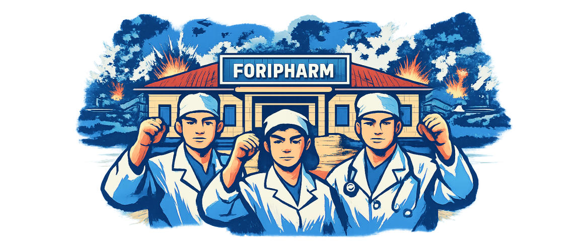 Cán bộ dược Foripharm trong thời chiến